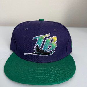 New Era 59 Fifty MLB Tampa Bay Rays Fitted 7 1/8